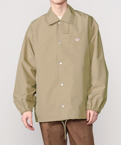 DANTON(ダントン)の「DANTON | オーバーサイズコーチジャケット MEN(その他アウター・メンズ・ベージュ/ブラック・S/L/M)」の1枚目の写真