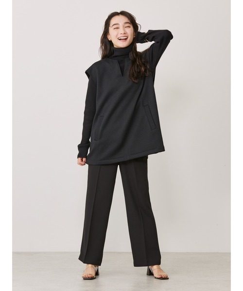 AMERICAN HOLIC（アメリカンホリック）の「美・美・美センタープレスパンツ（その他パンツ・レディース・グリーン/アイボリー/ブラック/ライトピンク・XS/S/M/L）」の22枚目の写真