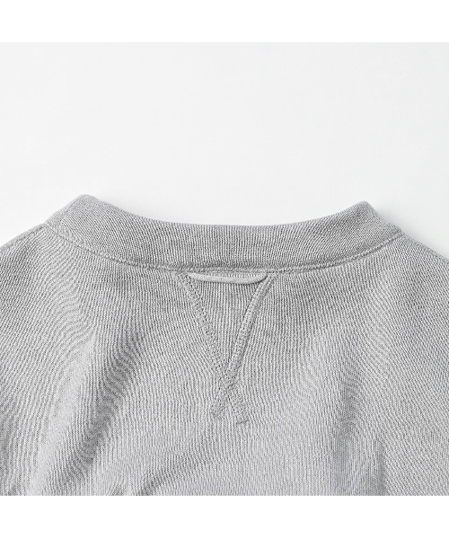 45R（フォーティファイブアール）の「スムースニットの908クルーネック（ニット/セーター・レディース・グレー/アイボリー/グリーン/バーガンディー/ネイビー・X-SMALL）」の18枚目の写真