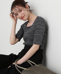 N.(N. Natural Beauty Basic) | ◆ビスチェドッキングニット(ニット/セーター)