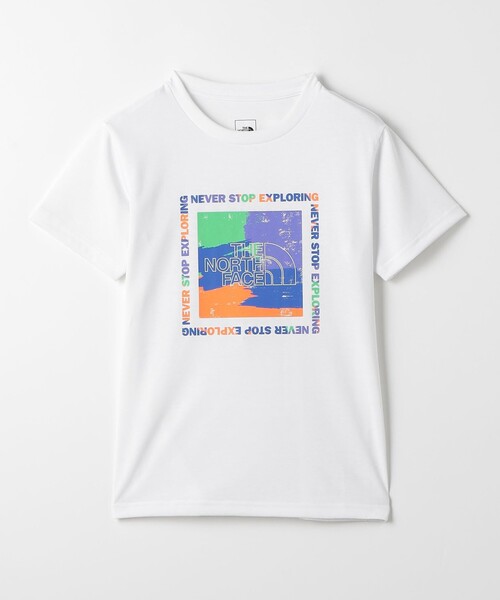 THE NORTH FACE（ザノースフェイス）の「＜THE NORTH FACE＞TJ ショートスリーブゲットモテッドグラフィック ティーシャツ 140cm-150cm（Tシャツ/カットソー・キッズ・ブラック/ライム/ホワイト・150cm/140cm）」の2枚目の写真