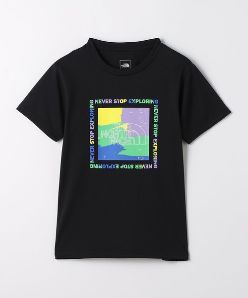 THE NORTH FACE（ザノースフェイス）の「＜THE NORTH FACE＞TJ ショートスリーブゲットモテッドグラフィック ティーシャツ 140cm-150cm（Tシャツ/カットソー・キッズ・ブラック/ライム/ホワイト・150cm/140cm）」の3枚目の写真