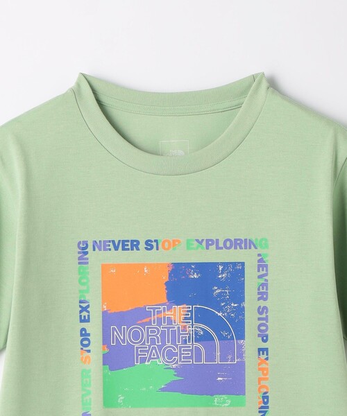 THE NORTH FACE（ザノースフェイス）の「＜THE NORTH FACE＞TJ ショートスリーブゲットモテッドグラフィック ティーシャツ 140cm-150cm（Tシャツ/カットソー・キッズ・ブラック/ライム/ホワイト・150cm/140cm）」の5枚目の写真