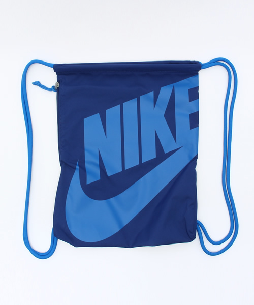 NIKE（ナイキ）の「WEGO/NIKE ヘリテージジムサック（バックパック/リュック・レディース・ブラック/グリーン/ピンク/パープル・FREE）」の3枚目の写真