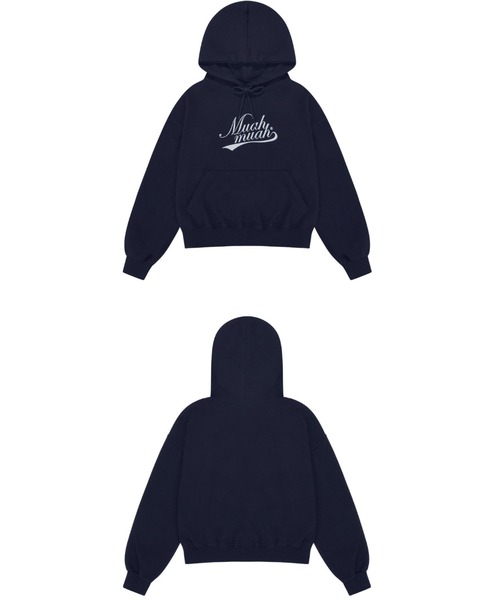 muahmuah(ムーアムーア)の「A'GEM/9 × .kom 『muah muah/ムーアムーア』 MUAH AUTHENTIC REGULAR FIT HOODIE/オーセンティックパーカー(パーカー・レディース・グレー/ブラック/ネイビー/アイボリー・FREE)」の19枚目の写真