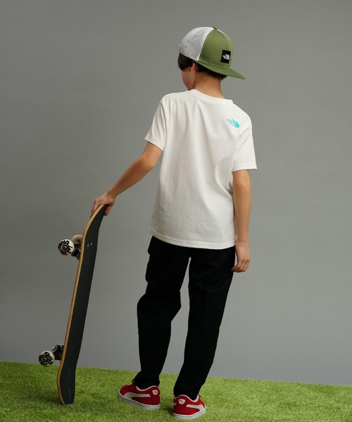 THE NORTH FACE（ザノースフェイス）の「THE NORTH FACE/ザ・ノース・フェイス  KIDS' MESSAGE MESH CAP キッズ NNJ02406（キャップ・キッズ・ベージュ/ブラック/アーミー・L/M）」の20枚目の写真