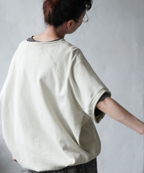 soulberry（ソウルベリー）の「ニュアンスで遊ぶスウェット（スウェット・レディース・グレイッシュベージュ/ブラック・M/4L/3L/LL/L）」の18枚目の写真