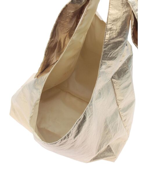 jouetie(ジュエティ)の「メタリックリボントートBAG(トートバッグ・レディース・パープル/ブラック/ゴールド/シルバー/ピンク・FREE)」の18枚目の写真