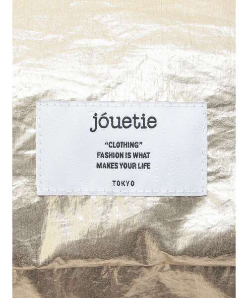 jouetie(ジュエティ)の「メタリックリボントートBAG(トートバッグ・レディース・パープル/ブラック/ゴールド/シルバー/ピンク・FREE)」の21枚目の写真