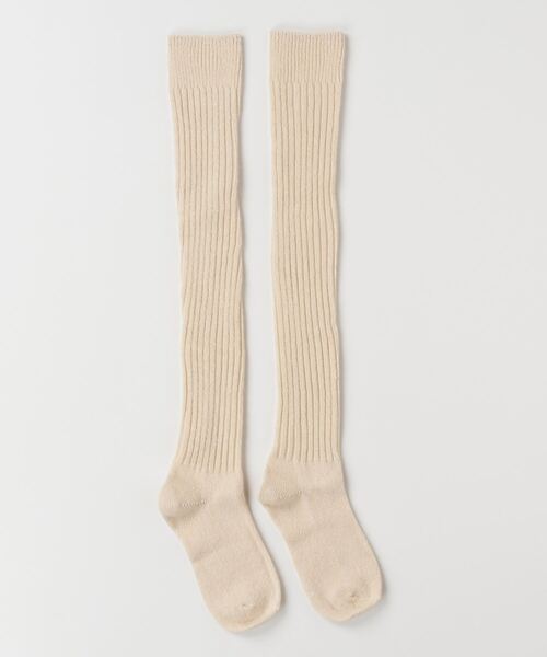 RUBY AND YOU（ルビーアンドユー）の「［select］ニーハイソックス（ソックス/靴下・レディース・アイボリー・FREE）」の2枚目の写真