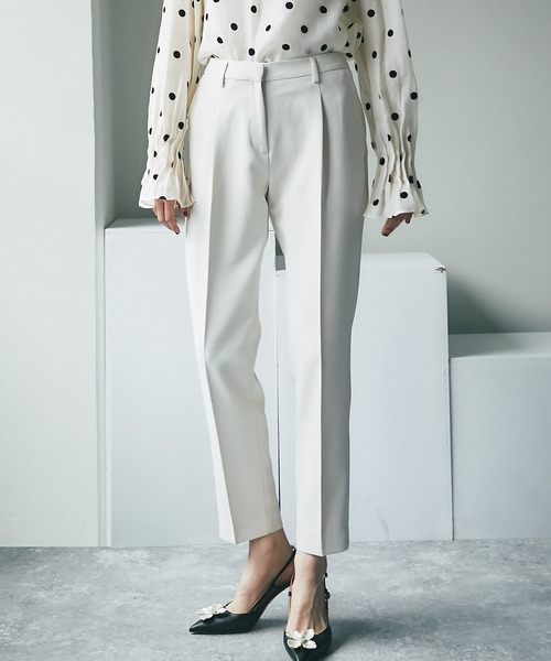 セール】（ウォッシャブルタイプ/手洗い可能）テーパードパンツ