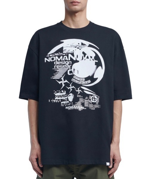 【NOMANUAL】NM STRIKE T-SHIRT 2色 ★韓国の大人気★ 楽天市場】10%OFF NOMANUAL ノーマニュアル D.R LOGO T-SHIRT