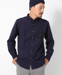 GLOBAL WORK | ハリポケOXフォードシャツ/566203(シャツ/ブラウス)