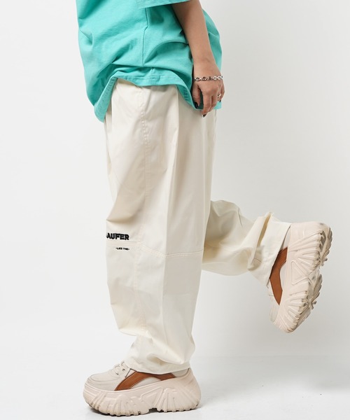 Laufer（ロイファー）の「【Laufer】ナチュラルストレッチ バルーンパンツ / Natural stretch balloon pants（その他パンツ・メンズ・ブラック/オフホワイト/ブラウン/グリーン・M/L）」の10枚目の写真