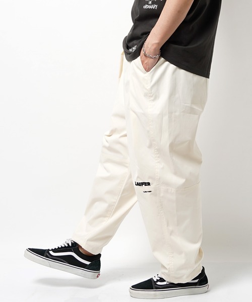 Laufer（ロイファー）の「【Laufer】ナチュラルストレッチ バルーンパンツ / Natural stretch balloon pants（その他パンツ・メンズ・ブラック/オフホワイト/ブラウン/グリーン・M/L）」の15枚目の写真