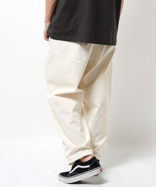 Laufer（ロイファー）の「【Laufer】ナチュラルストレッチ バルーンパンツ / Natural stretch balloon pants（その他パンツ・メンズ・ブラック/オフホワイト/ブラウン/グリーン・M/L）」の16枚目の写真