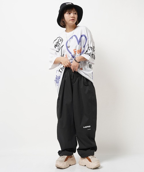 Laufer（ロイファー）の「【Laufer】ナチュラルストレッチ バルーンパンツ / Natural stretch balloon pants（その他パンツ・メンズ・ブラック/オフホワイト/ブラウン/グリーン・M/L）」の21枚目の写真