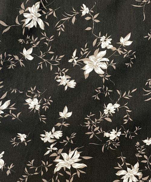 NOMAE（ノーマエ）の「フレアケープスリーブ花柄ワンピース（ワンピース・レディース・ピンク/アイボリー/ブラック・FREE）」の22枚目の写真