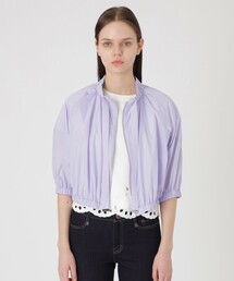 極美品✨ブルーレーベルクレストブリッジ ブルゾン ジャケット 金ボタン リボン ブルーレーベルクレストブリッジ BLUE LABEL CRESTBRIDGE 【美人