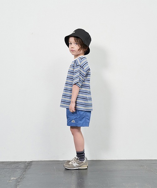 minimal（ミニマル）の「T/Rリラックス5分丈パンツ（その他パンツ・キッズ・ブラック/ライトベージュ/ブルー・100cm/140cm/130cm/110cm/120cm）」の4枚目の写真