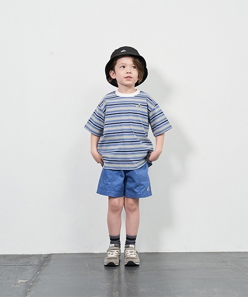 minimal（ミニマル）の「T/Rリラックス5分丈パンツ（その他パンツ・キッズ・ブラック/ライトベージュ/ブルー・100cm/140cm/130cm/110cm/120cm）」の5枚目の写真