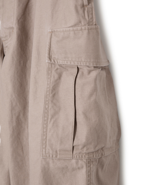 LE CERCLE par rope'（ルセルクルパーロペ）の「【mens】バイオウォッシュカーゴパンツ（カーゴパンツ・メンズ・ブラック/キナリ/ベージュ系その他・L/M）」の7枚目の写真