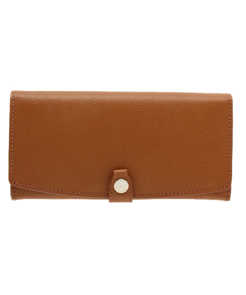 TOPKAPI（トプカピ）の「【TOPKAPI/トプカピ】COLORATO コロラート 角シボ型押し レディース 長財布（財布・レディース・ライトブラウン/グレイッシュブルー/レモンイエロー/ミント/ネイビー/ピンク/グレイッシュベージュ/ライトピンク/オレンジ/キャメル/ブルーグレー/ブラック/グレー/ブラウン/ライトカーキ・FREE）」の5枚目の写真