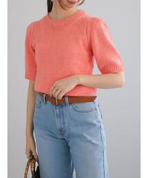 Te chichi | 3G天竺半袖プルオーバー(ニット/セーター)