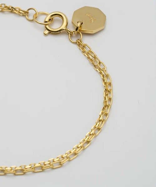 Scat（スキャット）の「"Link" bracelet(GOLD)（ブレスレット・レディース・ゴールド・S/M）」の5枚目の写真