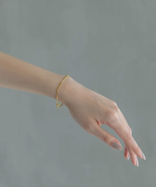 Scat（スキャット）の「"Link" bracelet(GOLD)（ブレスレット・レディース・ゴールド・S/M）」の3枚目の写真