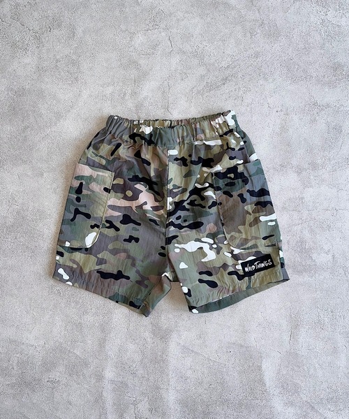 WILD THINGS（ワイルドシングス）の「【WILD THINGS】別注ショートパンツ（80～150cm）（その他パンツ・キッズ・ベージュ/グリーン・80/90/95/100/110/120/130/140/150）」の8枚目の写真