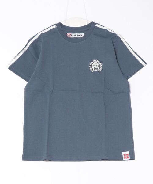 HEAD ROCK（ヘッドロック）の「HEADROCK/ヘッドロック 半袖Tシャツ（大人）（Tシャツ/カットソー・メンズ・スミクロ/オートミール/ネイビー・165/175/185）」の3枚目の写真