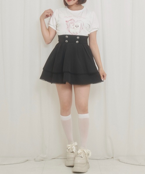 Honey Cinnamon（ハニーシナモン）の「パフスリーブTシャツ（T