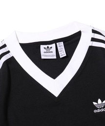 【adidas】3-Stipes LOGO★美ラインVネックT×脚長ワイドSET 5600024F0134_l1_a001.jpg
