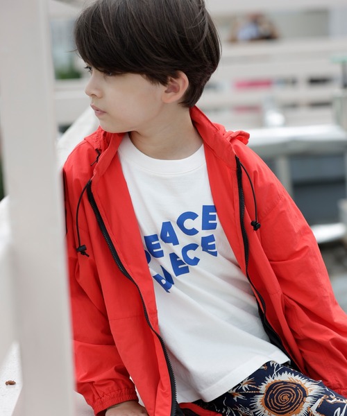 ARCH & LINE（アーチアンドライン）の「《 環境配慮素材・日本製 ・チャリティー 》USA COTTON  製品染めTシャツ（Tシャツ/カットソー・キッズ・ホワイト系その他3/パープル系その他/ホワイト系その他/グリーン系その他/ホワイト系その他2/ブラック系その他3/ブラック系その他2/ブラック系その他・X-LARGE/LARGE/MEDIUM/SMALL）」の10枚目の写真