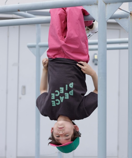 ARCH & LINE（アーチアンドライン）の「《 環境配慮素材・日本製 ・チャリティー 》USA COTTON  製品染めTシャツ（Tシャツ/カットソー・キッズ・ホワイト系その他3/パープル系その他/ホワイト系その他/グリーン系その他/ホワイト系その他2/ブラック系その他3/ブラック系その他2/ブラック系その他・X-LARGE/LARGE/MEDIUM/SMALL）」の14枚目の写真