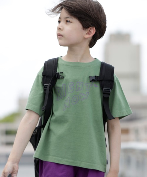 ARCH & LINE（アーチアンドライン）の「《 環境配慮素材・日本製 ・チャリティー 》USA COTTON  製品染めTシャツ（Tシャツ/カットソー・キッズ・ホワイト系その他3/パープル系その他/ホワイト系その他/グリーン系その他/ホワイト系その他2/ブラック系その他3/ブラック系その他2/ブラック系その他・X-LARGE/LARGE/MEDIUM/SMALL）」の21枚目の写真