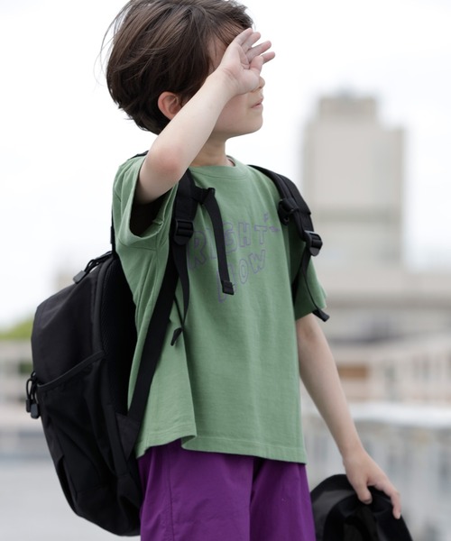 ARCH & LINE（アーチアンドライン）の「《 環境配慮素材・日本製 ・チャリティー 》USA COTTON  製品染めTシャツ（Tシャツ/カットソー・キッズ・ホワイト系その他3/パープル系その他/ホワイト系その他/グリーン系その他/ホワイト系その他2/ブラック系その他3/ブラック系その他2/ブラック系その他・X-LARGE/LARGE/MEDIUM/SMALL）」の22枚目の写真