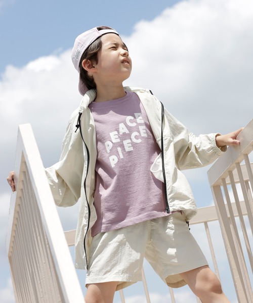 ARCH & LINE（アーチアンドライン）の「《 環境配慮素材・日本製 ・チャリティー 》USA COTTON  製品染めTシャツ（Tシャツ/カットソー・キッズ・ホワイト系その他3/パープル系その他/ホワイト系その他/グリーン系その他/ホワイト系その他2/ブラック系その他3/ブラック系その他2/ブラック系その他・X-LARGE/LARGE/MEDIUM/SMALL）」の15枚目の写真