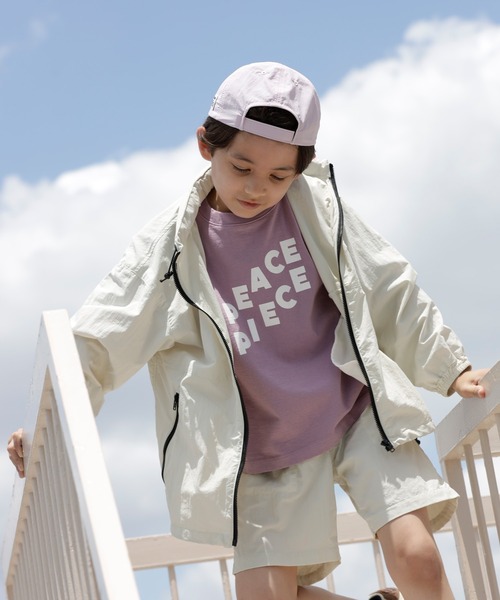 ARCH & LINE（アーチアンドライン）の「《 環境配慮素材・日本製 ・チャリティー 》USA COTTON  製品染めTシャツ（Tシャツ/カットソー・キッズ・ホワイト系その他3/パープル系その他/ホワイト系その他/グリーン系その他/ホワイト系その他2/ブラック系その他3/ブラック系その他2/ブラック系その他・X-LARGE/LARGE/MEDIUM/SMALL）」の18枚目の写真