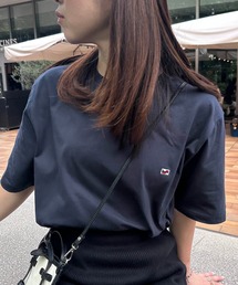 【H by Figer】フラッグミニロゴ半袖Tシャツ