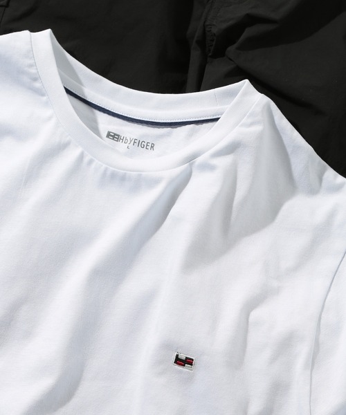 SETUP7(セットアップセブン)の「【H by Figer】フラッグミニロゴ半袖Tシャツ(Tシャツ/カットソー・レディース・ホワイト/ネイビー/ブラック/グレー・S/M/L/XL)」の16枚目の写真