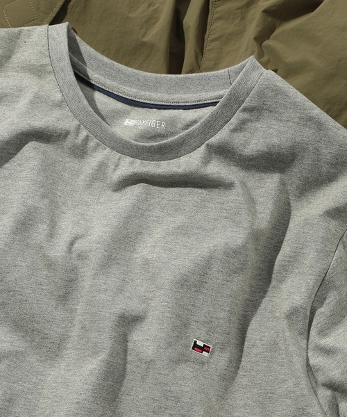 SETUP7(セットアップセブン)の「【H by Figer】フラッグミニロゴ半袖Tシャツ(Tシャツ/カットソー・レディース・ホワイト/ネイビー/ブラック/グレー・S/M/L/XL)」の17枚目の写真