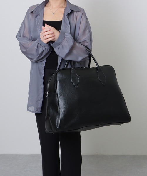 Lace Ladies(レースレディース)の「2WAY 大容量 ボストン ショルダーバッグ(ボストンバッグ・レディース・ブラック/アイボリー・FREE)」の14枚目の写真