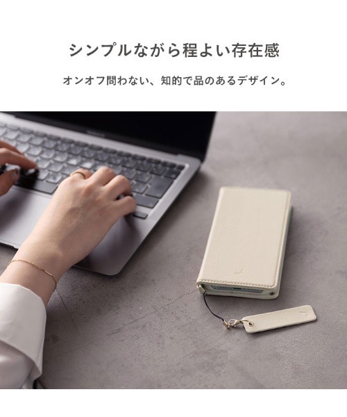 salisty（サリスティ）の「salisty noble レザークリーナーストラップ（スマホグッズ・レディース・キャメル/クリーム/MD.Gray/ブラック・FREE）」の16枚目の写真