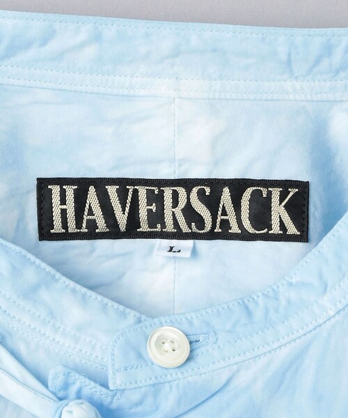 HAVERSACK / アシンメトリーバンドカラーチャイナシャツ HAVERSACK（ハバーザック）の「＜Haversack＞ アシンメトリー バンド
