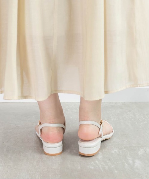 【セール】グリッターピース ナローストラップサンダル(サンダル)|RANDA(ランダ) 【セール】グリッターピース ナローストラップサンダル(サンダル)|RANDA(ランダ)