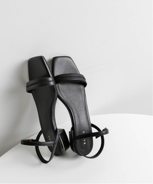 【セール】グリッターピース ナローストラップサンダル(サンダル)|RANDA(ランダ) 【セール】グリッターピース ナローストラップサンダル(サンダル)|RANDA(ランダ)