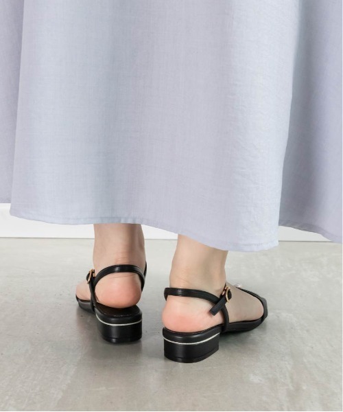 【セール】グリッターピース ナローストラップサンダル(サンダル)|RANDA(ランダ) 【セール】グリッターピース ナローストラップサンダル(サンダル)|RANDA(ランダ)