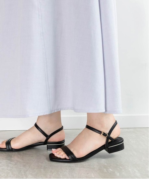 【セール】グリッターピース ナローストラップサンダル(サンダル)|RANDA(ランダ) 【セール】グリッターピース ナローストラップサンダル(サンダル)|RANDA(ランダ)